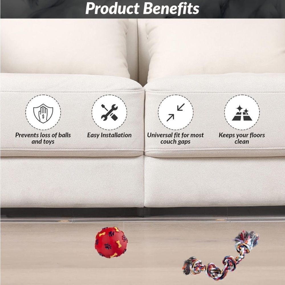 NWT New We Love Doodles Under Furniture/Couch/Bed Blocker for Pets (5 Pack)